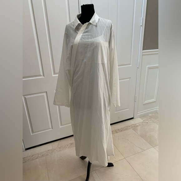 The Row Dresses & Skirts - THE ROW Cosette cotton-poplin maxi shirt dress Size S
